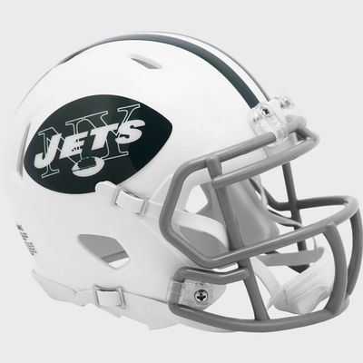 Mounted Memories NFL New York Jets Authentic Throwback Mini Helmet