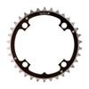 Origin8 Alloy Ramped Chainrings, 104mm x 34t, Black/Silver view 1