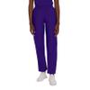 Landau Essentials Relaxed Fit 2-Pocket Elastic Scrub Pants for Women 8327 Grape view 1