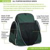Champion Sports Deluxe All Purpose Backpack 18' x 19' x 10', Dark Green, 18' x 19' x 10' view 3