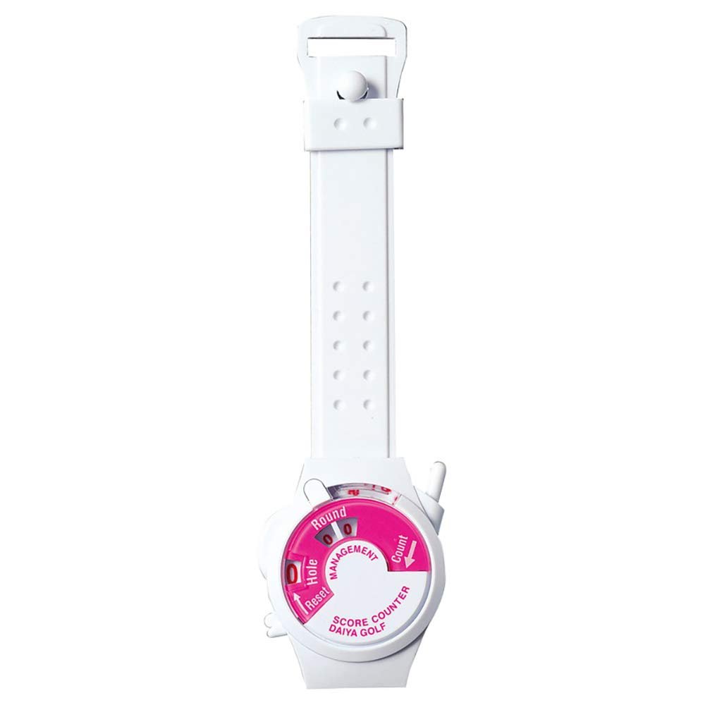Daiya Golf AS-462 Score Counter, 462, Pink