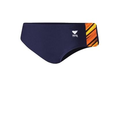 TYR Youth Eternal Flame Racer Swim Suit, Gold, 26 -Inch