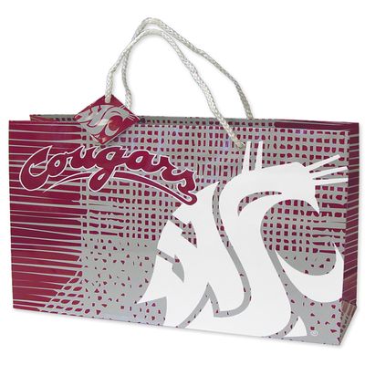 Champion Treasures NCAA Washington State Cougars Horizontal Gift Bag