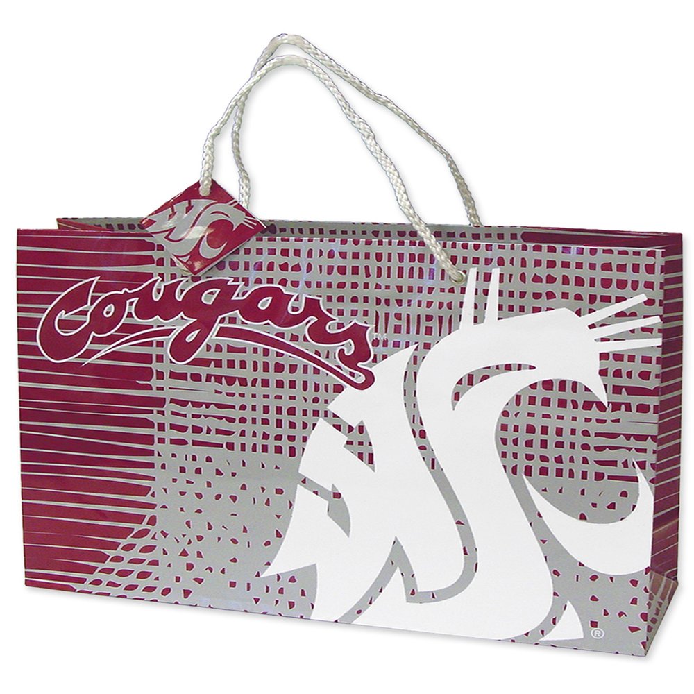 Champion Treasures NCAA Washington State Cougars Horizontal Gift Bag