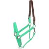 Gatsby Nylon Breakaway Halter Horse Green view 1