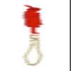 Perri's Poly Nylon Lead with 30-Inch Chain, Red, 8-Feet 30-Inch view 1