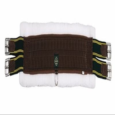 Henri de Rivel Canvas Fleece Girth 46 Brown