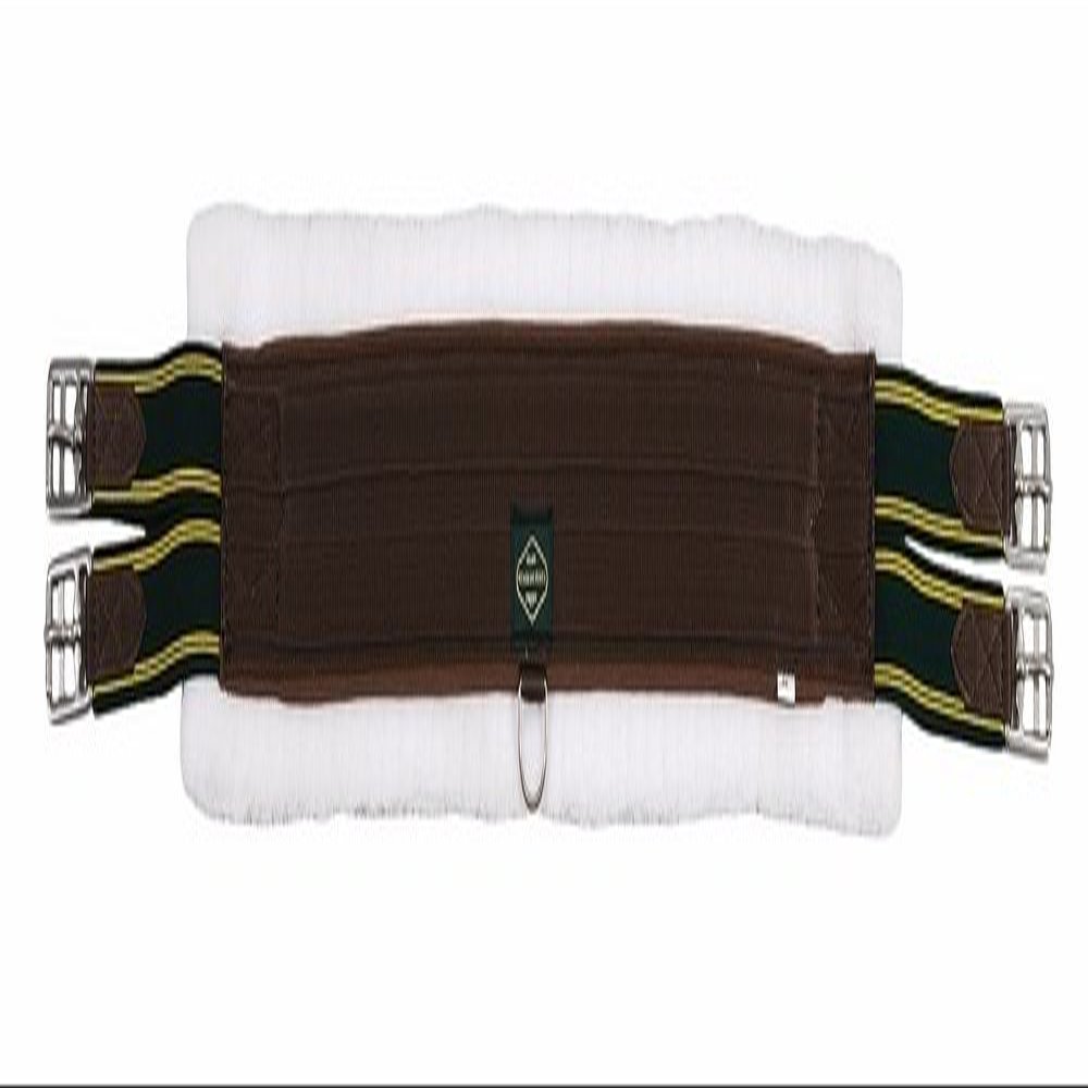 Henri de Rivel Canvas Fleece Girth 46 Brown