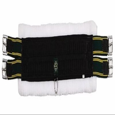 Henri de Rivel Canvas Fleece Girth 54 Black