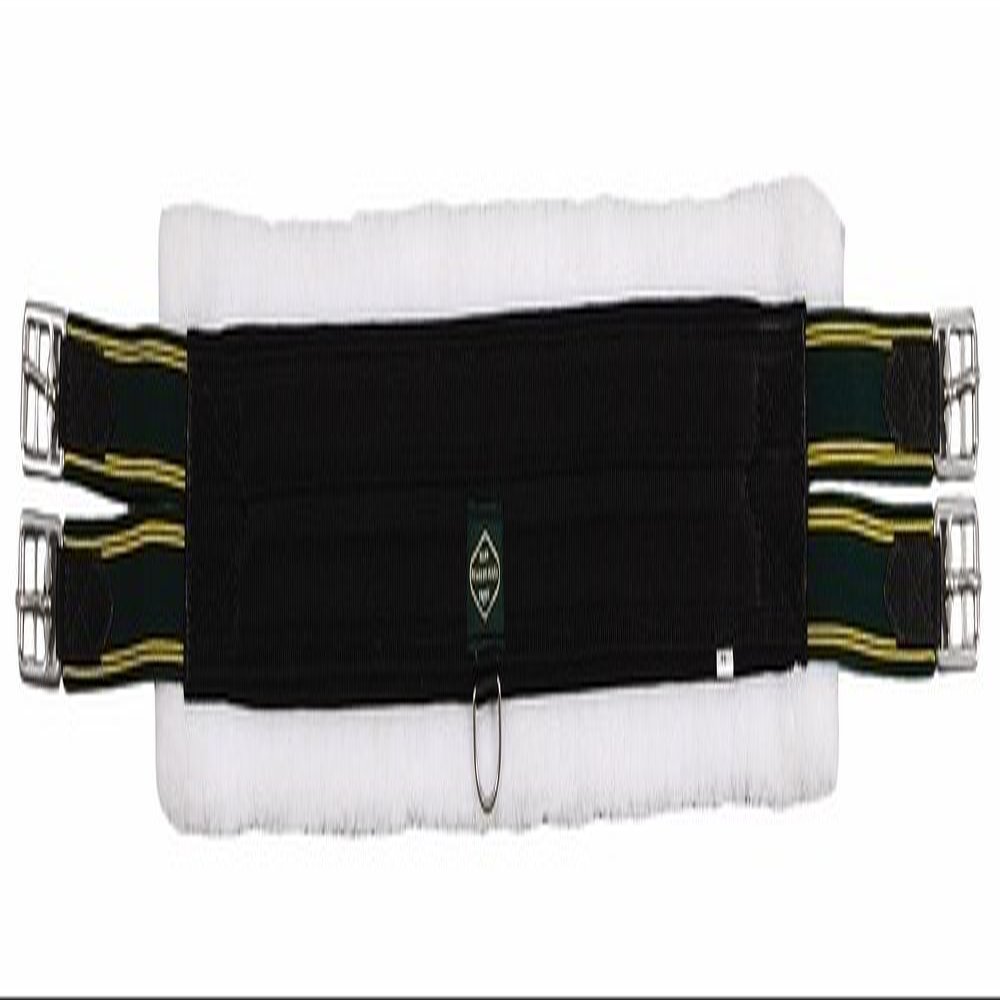 Henri de Rivel Canvas Fleece Girth 54 Black