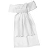Ovation Drilex Dressage Stock Tie - Size:Medium Color:White view 1