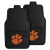 Clemson Heavy Duty 2-Piece Vinyl Car Mats 18"x27" view 1