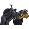 Australian Outrider Stock Poley Saddle - Black - Large view 4