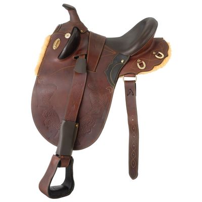 Australian Outrider Western Rancher Saddle 19in