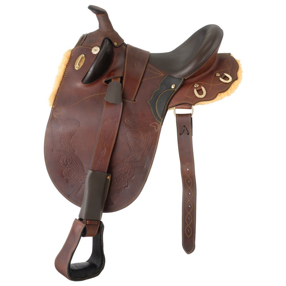 Australian Outrider Western Rancher Saddle 19in