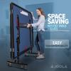 JOOLA Inside Professional MDF Indoor Ping Pong Table with Quick Clamp Table Tennis Net and Post Set - 10 Minute Easy Assembly - Foldable with Single Player Playback Mode view 4