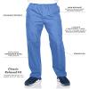 Landau Essentials Relaxed Fit 7-Pocket Elastic Cargo Scrub Pants for Men 8555 view 2