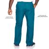 Landau Essentials Relaxed Fit 7-Pocket Elastic Cargo Scrub Pants for Men 8555 view 3
