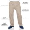 Landau Essentials Relaxed Fit 7-Pocket Elastic Cargo Scrub Pants for Men 8555 view 2