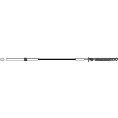 Uflex C4X11 Standard Control Cable with C4 Stroke 3.1" (80mm) for BRP/Evinrude (Pre-1979) - 11'