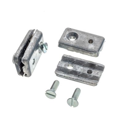 Attwood 8043-3 Die-Cast Zamak Marine Boat Tiller Line Clamp Kit