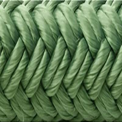 SEACHOICE Double Braid Dockline Forest Green 1/2" x 20'