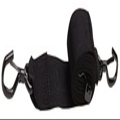 SEACHOICE Gunwale TIE Down 2" Black 10'