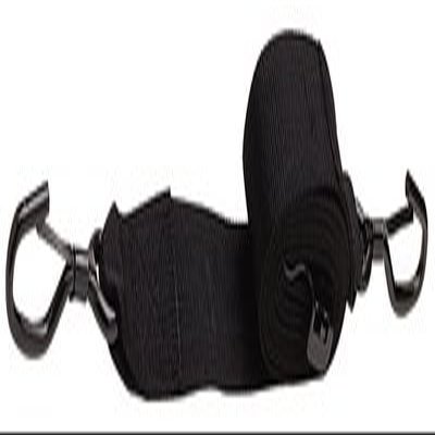 SEACHOICE Gunwale TIE Down 2" Black 10'