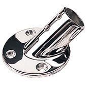 30 Degree Round BASE FITTING 7/8 Chrome Plated Zinc