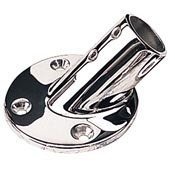 30 Degree Round BASE FITTING 7/8 Chrome Plated Zinc
