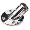 30 Degree Round BASE FITTING 7/8 Chrome Plated Zinc view 1