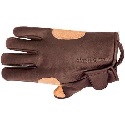 Singing Rock Grippy Leather Gloves Large/Full Finger