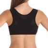 Carnival Women's Front Closure Posture Back Support Bra, Black, 42D view 4