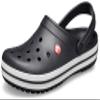 Crocs Unisex-Adult Crocband Clog, Black, 6 Women/4 Men view 1