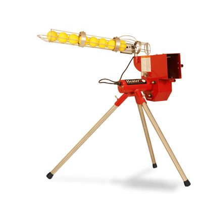 Heater Sports Softball Pitching Machine with 9 Ball Automatic Feeder