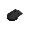 2 RUB RAIL END CAP, Black Nylon view 1