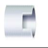 Sierra International Shields Vac Extra Heavy Duty/Fda 1-1/8" x 50' 16-148-1186W Shields Vac Extra Heavy Duty/Fda 1-1/8" x 50', view 1
