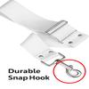 Markwort Tennis Net Center Strap,White view 2