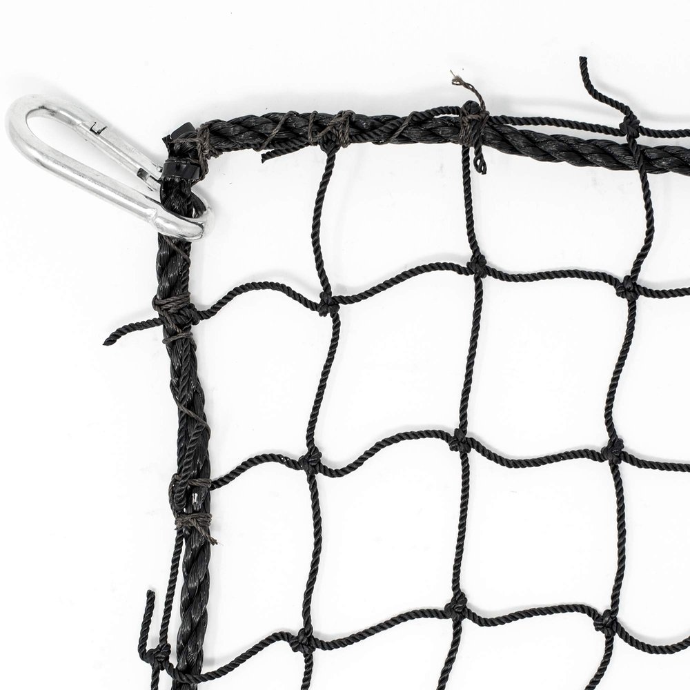 JFN #36 Twisted Knotted Nylon Baseball Backstop Net, 20' x 45'
