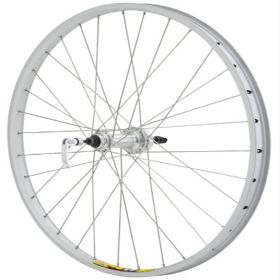 Avenir 32H Alloy QR Double Wall 700 x 21.8 Disc Brake Silver/Silver Wheel (Front)