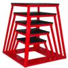 Ader Plyometric Platform Box Set - 12", 18", 24", 30", 36", 42" Red view 1