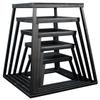 Ader Plyometric Platform Box Set- 12", 18", 24", 30", 36" and 42" Black view 1
