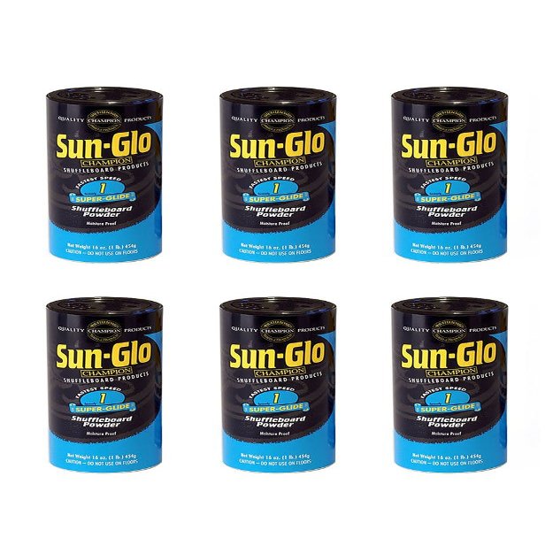 Sun-Glo Six Pack Speed #1 Super-Glide Shuffleboard Table Wax