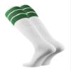 TCK Retro 3 Stripe Tube Socks (Kelly Green, Small) view 2