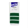 TCK Retro 3 Stripe Tube Socks (Kelly Green, Small) view 3