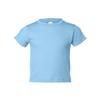 Rabbit Skins 5.5 oz Little Kid Short-Sleeve T-Shirt, 2T, Light Blue view 1