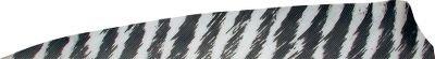 Gateway Shield Cut Feathers Barred White 4 in. LW 50 pk. view 1
