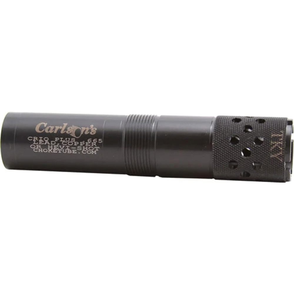 Carlsons Choke Tubes 12 Gauge for Beretta Crio Plus [ Turkey | 0.665 Diameter ] Blued Steel | Ported Turkey Choke Tube | Made in USA