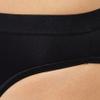 Sloggi Zero Feel High Leg Brief Mid Rise Knickers Seamless Underwear Lingerie Black view 2