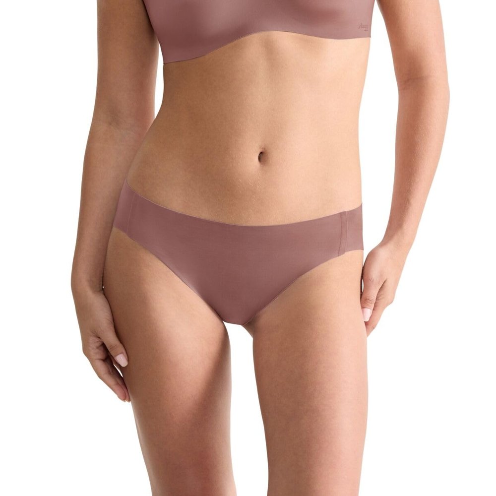 Sloggi Zero Feel High Leg Brief Mid Rise Knickers Seamless Underwear Lingerie